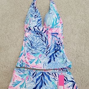 Lilly Pulitzer bliss tankini and skirted bottom 4